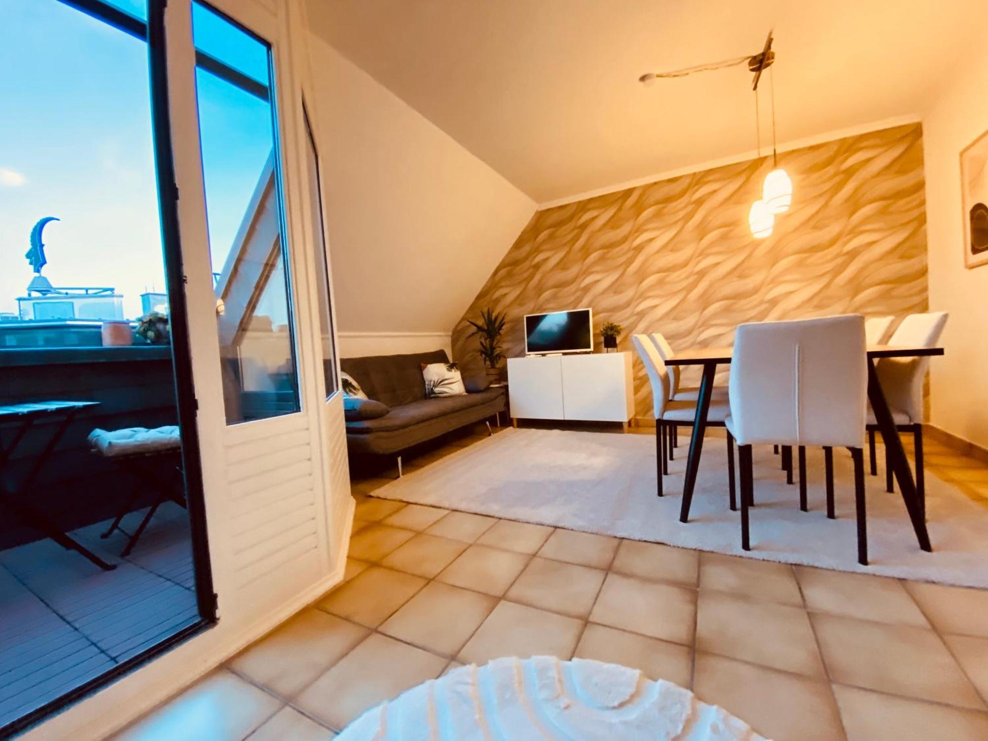 Living With Soul - Appartement Ueber Den Daechern Von Wiesbaden Ngoại thất bức ảnh